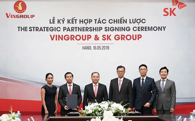 Tập đoàn SK Hàn Quốc chi 1 tỉ USD mua cổ phần Vingroup